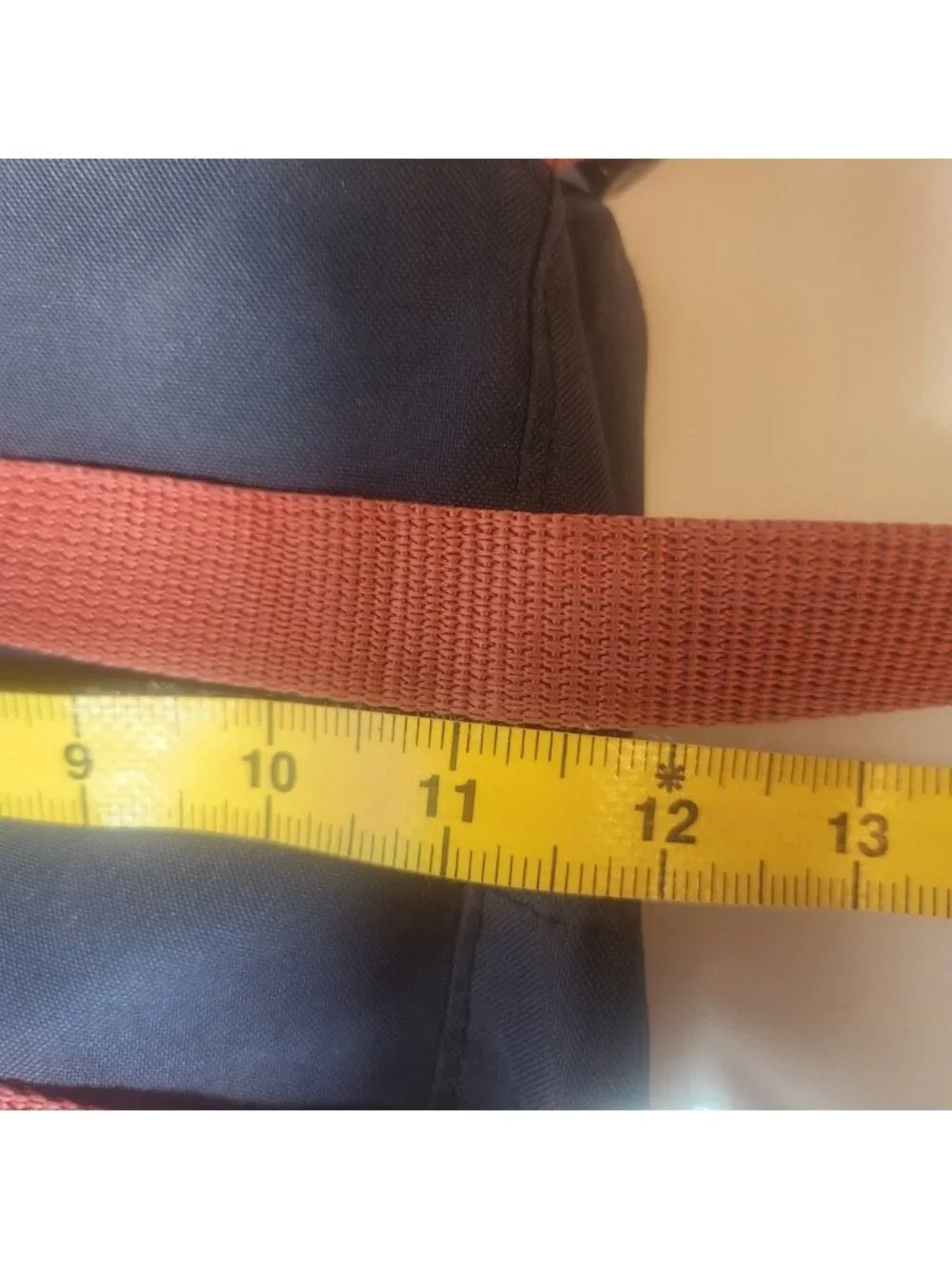 Fjallraven Kanken Mini Backpack Navy Blue Ox Red Straps Small Daypack Bag